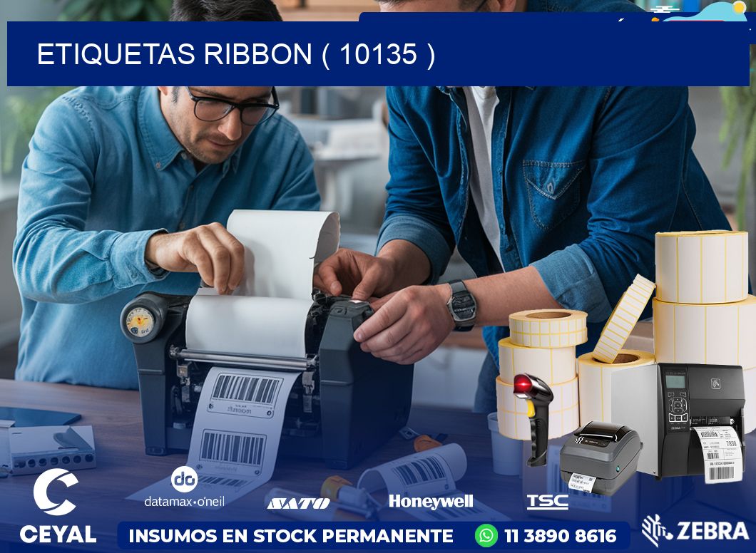 ETIQUETAS RIBBON ( 10135 )