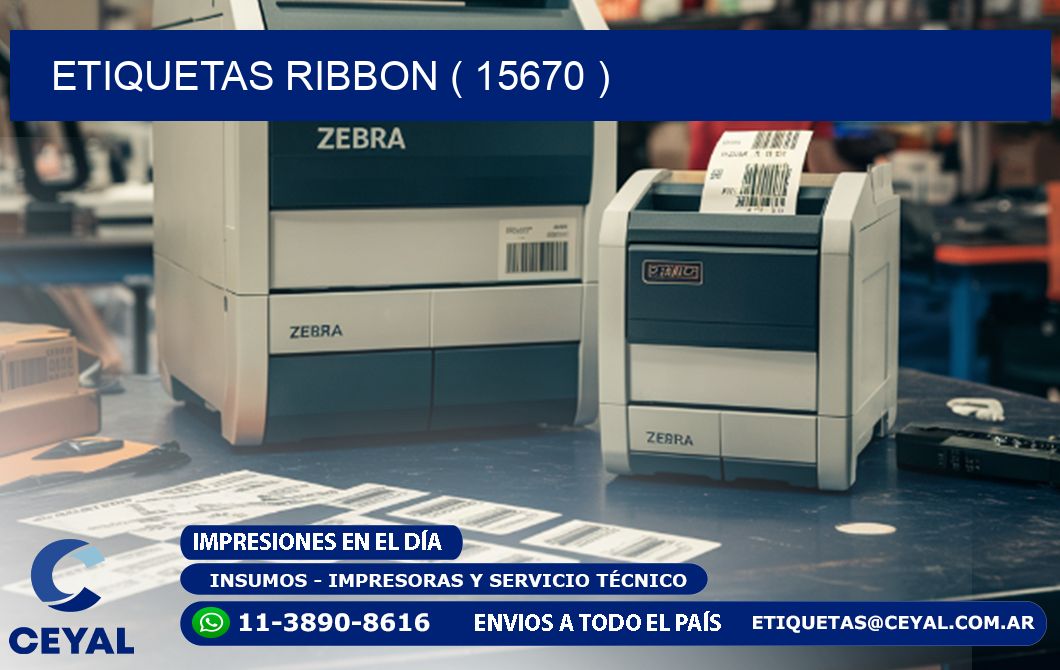 ETIQUETAS RIBBON ( 15670 )