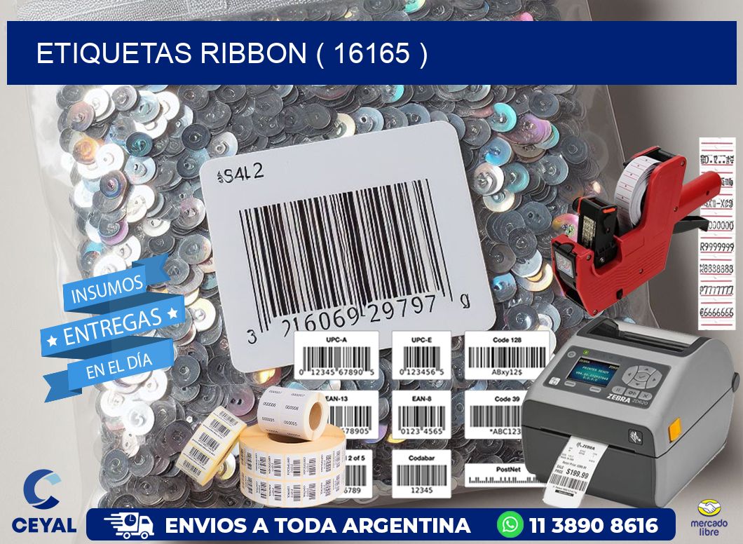 ETIQUETAS RIBBON ( 16165 )