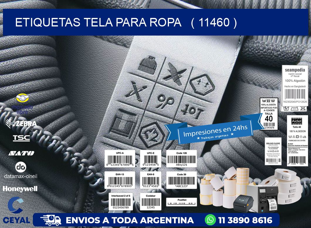 ETIQUETAS TELA PARA ROPA   ( 11460 )