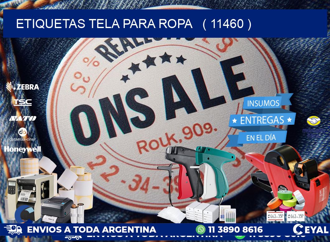 ETIQUETAS TELA PARA ROPA   ( 11460 )