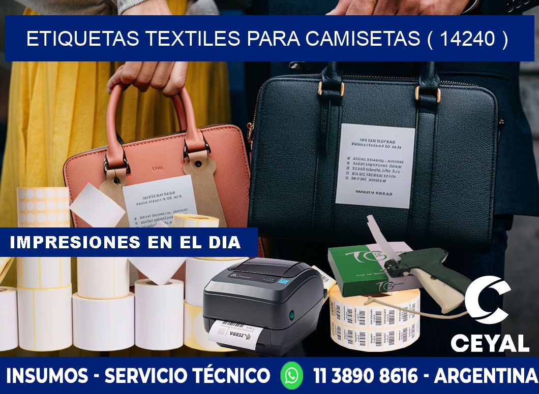 ETIQUETAS TEXTILES PARA CAMISETAS ( 14240 )