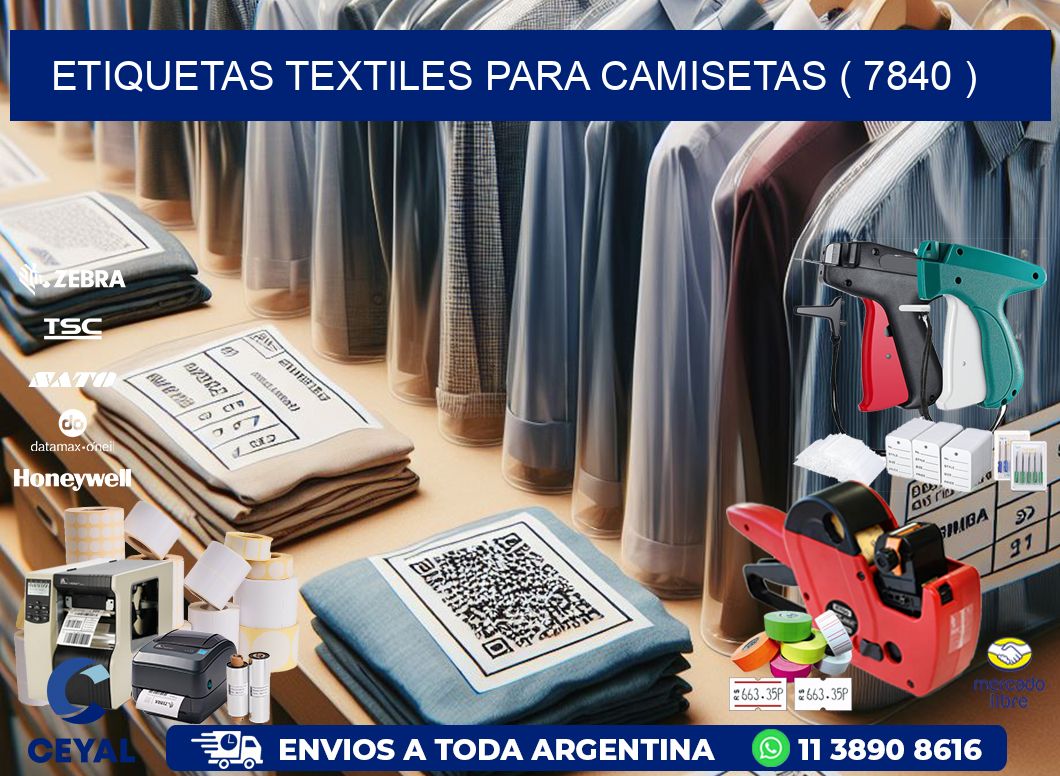 ETIQUETAS TEXTILES PARA CAMISETAS ( 7840 )