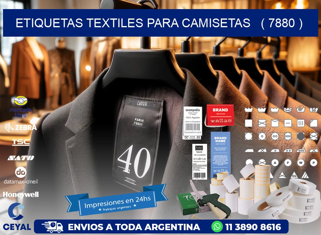 ETIQUETAS TEXTILES PARA CAMISETAS ( 7880 )