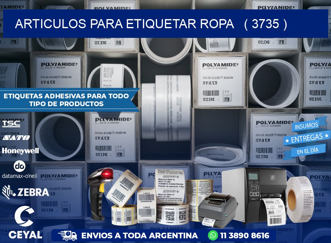 articulos para etiquetar ropa   ( 3735 )