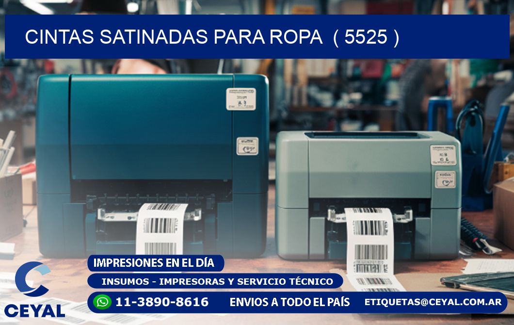 cintas satinadas para ropa ( 5525 )