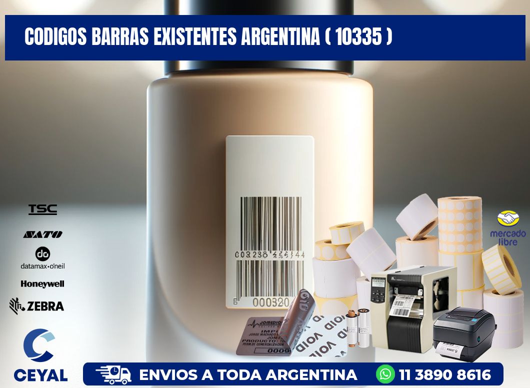 codigos barras existentes argentina ( 10335 )