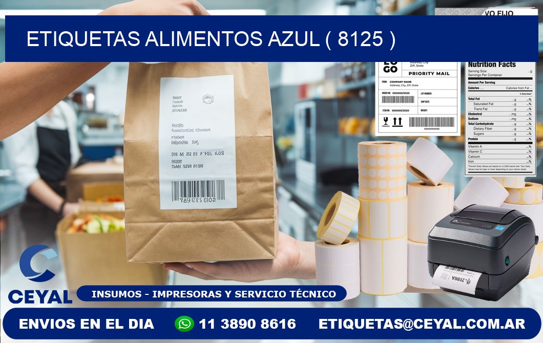 etiquetas alimentos azul ( 8125 )