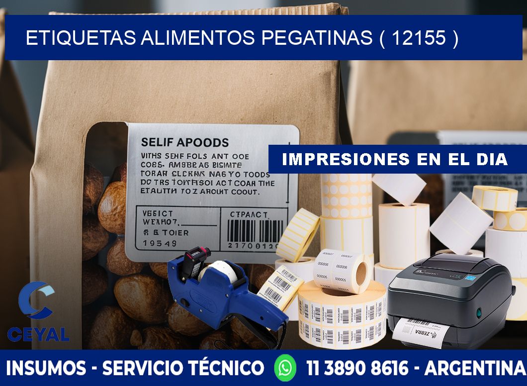 etiquetas alimentos pegatinas ( 12155 )
