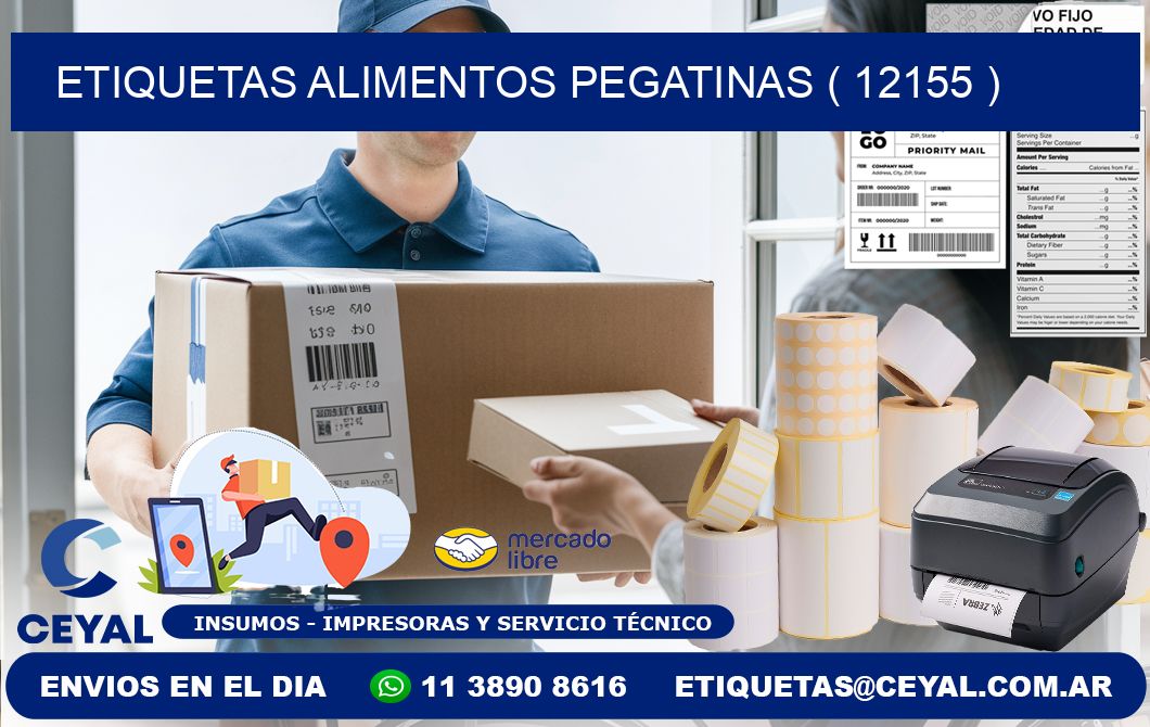etiquetas alimentos pegatinas ( 12155 )
