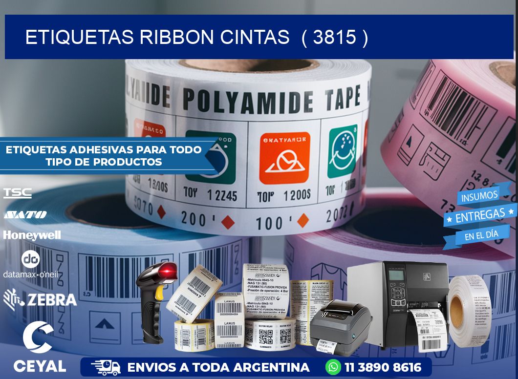 etiquetas ribbon cintas  ( 3815 )