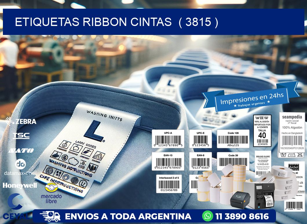 etiquetas ribbon cintas  ( 3815 )