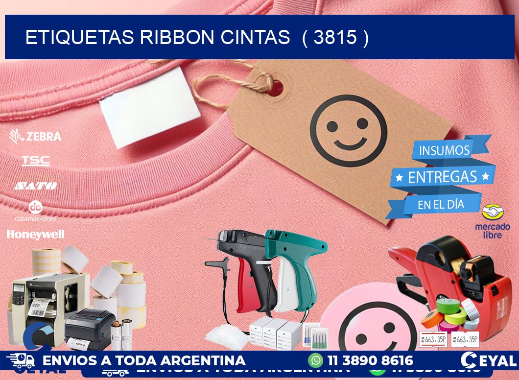etiquetas ribbon cintas  ( 3815 )