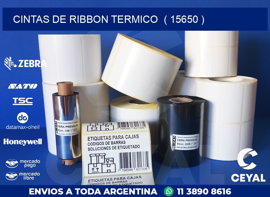 CINTAS DE RIBBON TERMICO  ( 15650 )