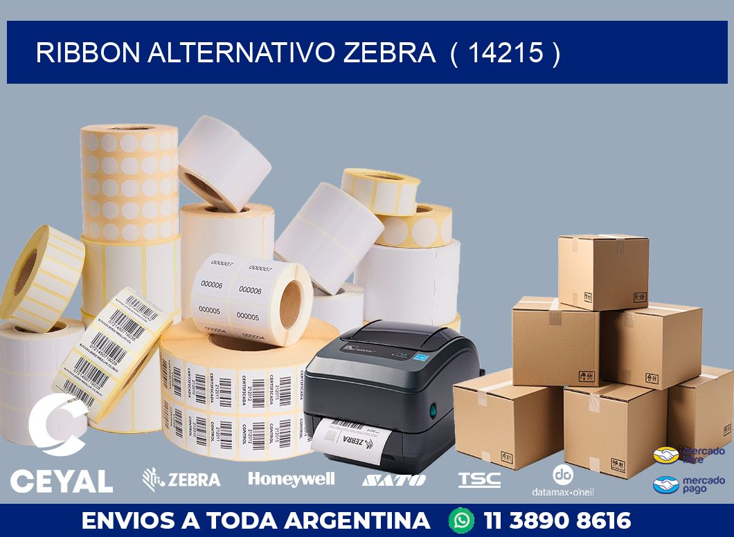 RIBBON ALTERNATIVO ZEBRA  ( 14215 )