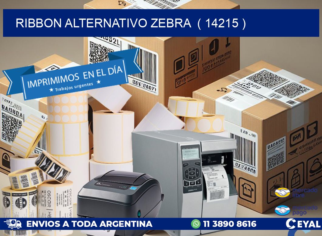 RIBBON ALTERNATIVO ZEBRA ( 14215 )