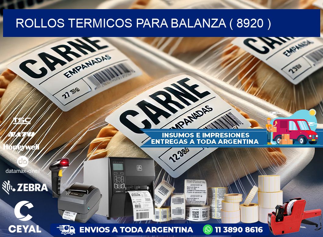 ROLLOS TERMICOS PARA BALANZA ( 8920 )