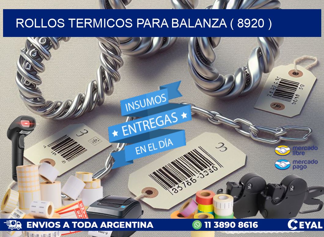 ROLLOS TERMICOS PARA BALANZA ( 8920 )