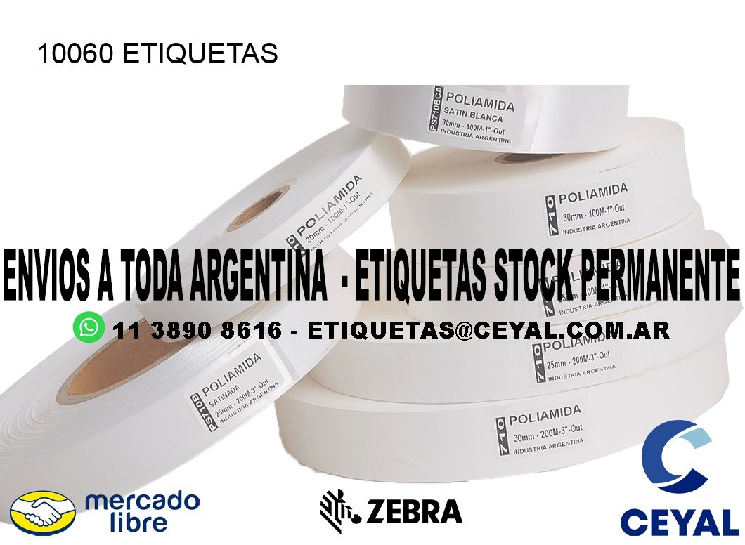 10060 ETIQUETAS