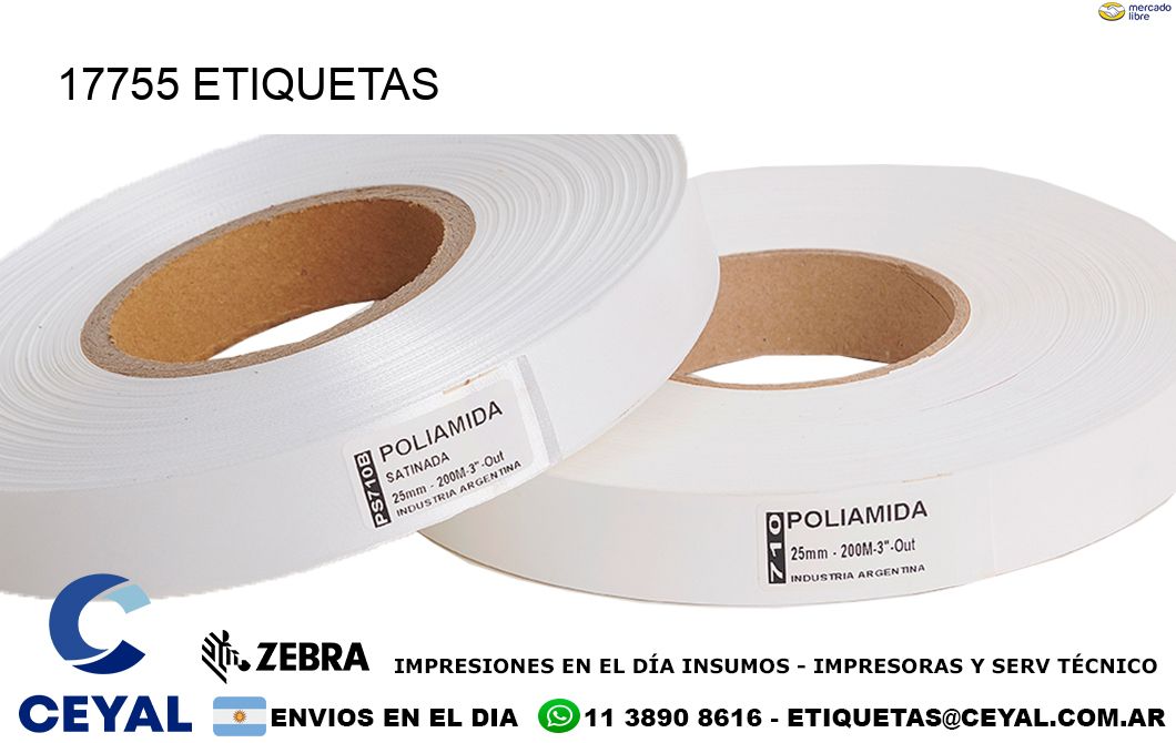 17755 ETIQUETAS