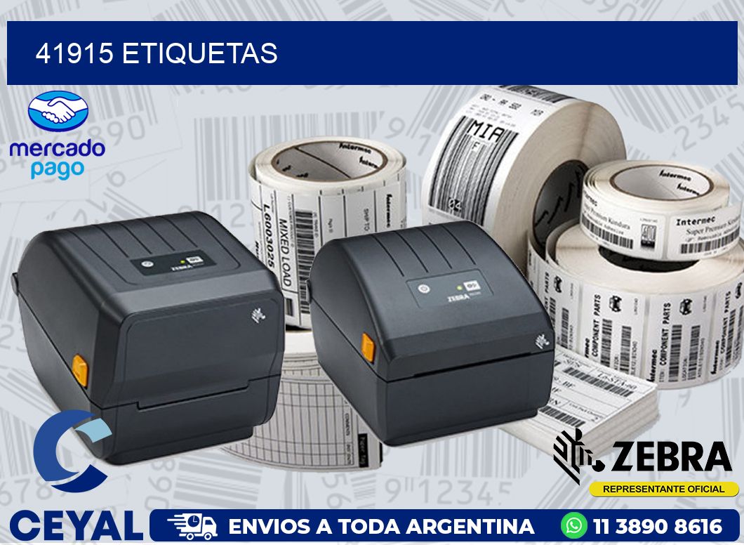 41915 ETIQUETAS
