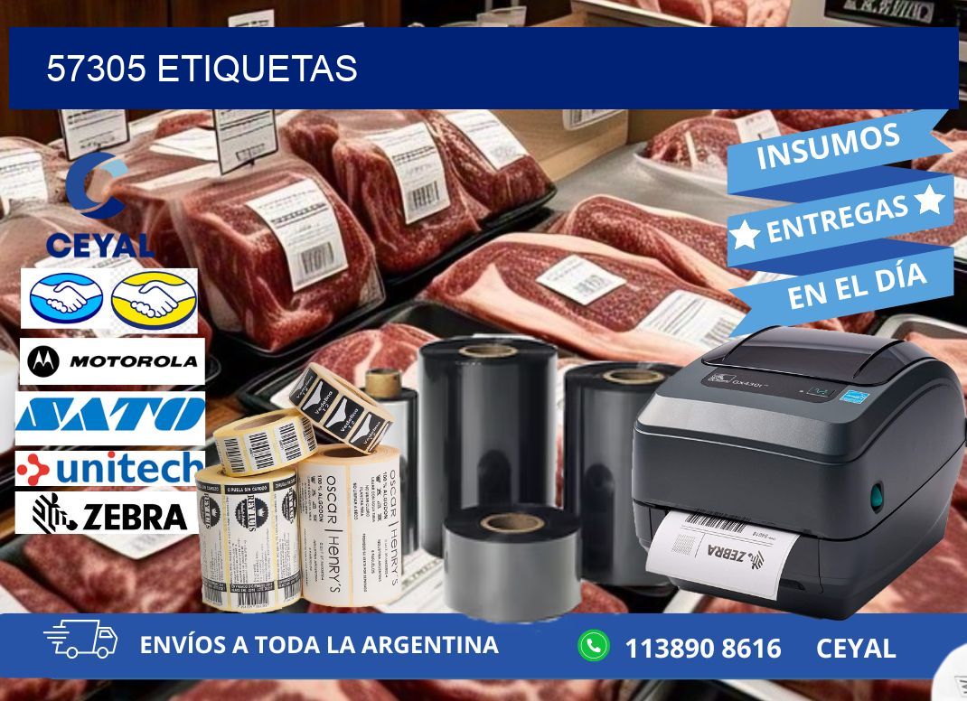 57305 ETIQUETAS