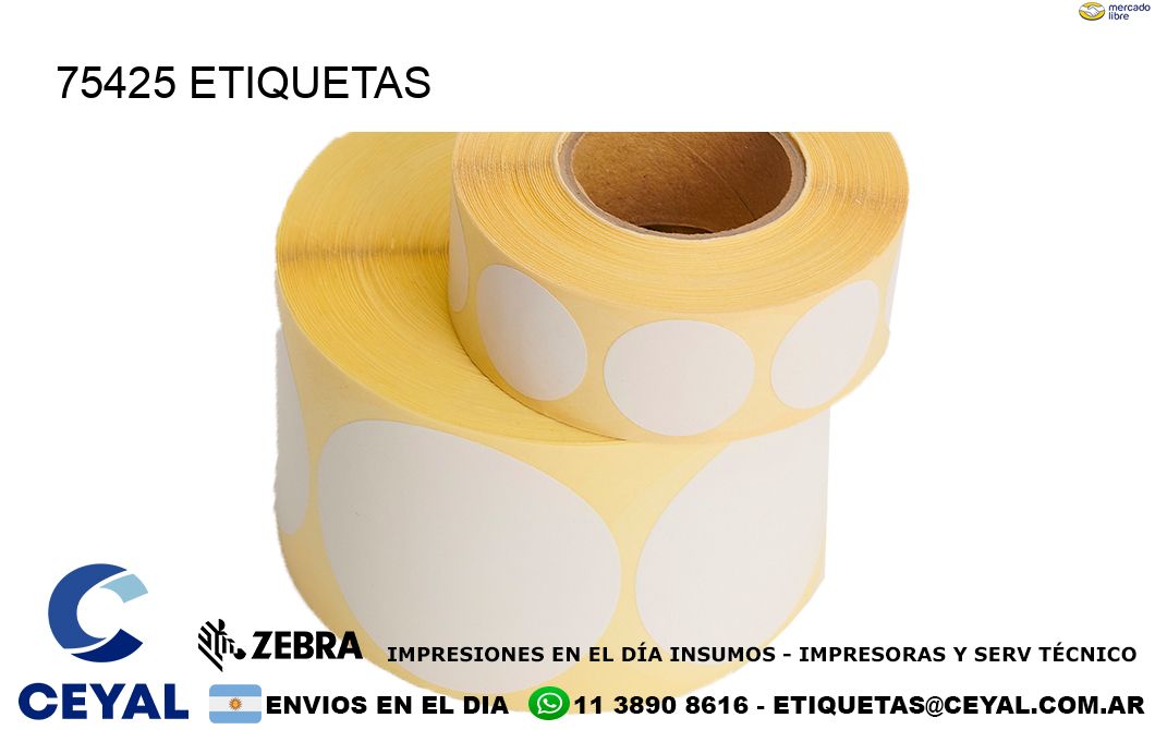 75425 ETIQUETAS
