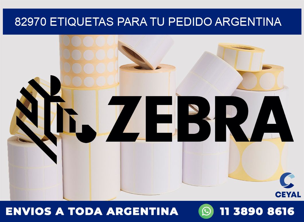 82970 ETIQUETAS PARA TU PEDIDO ARGENTINA