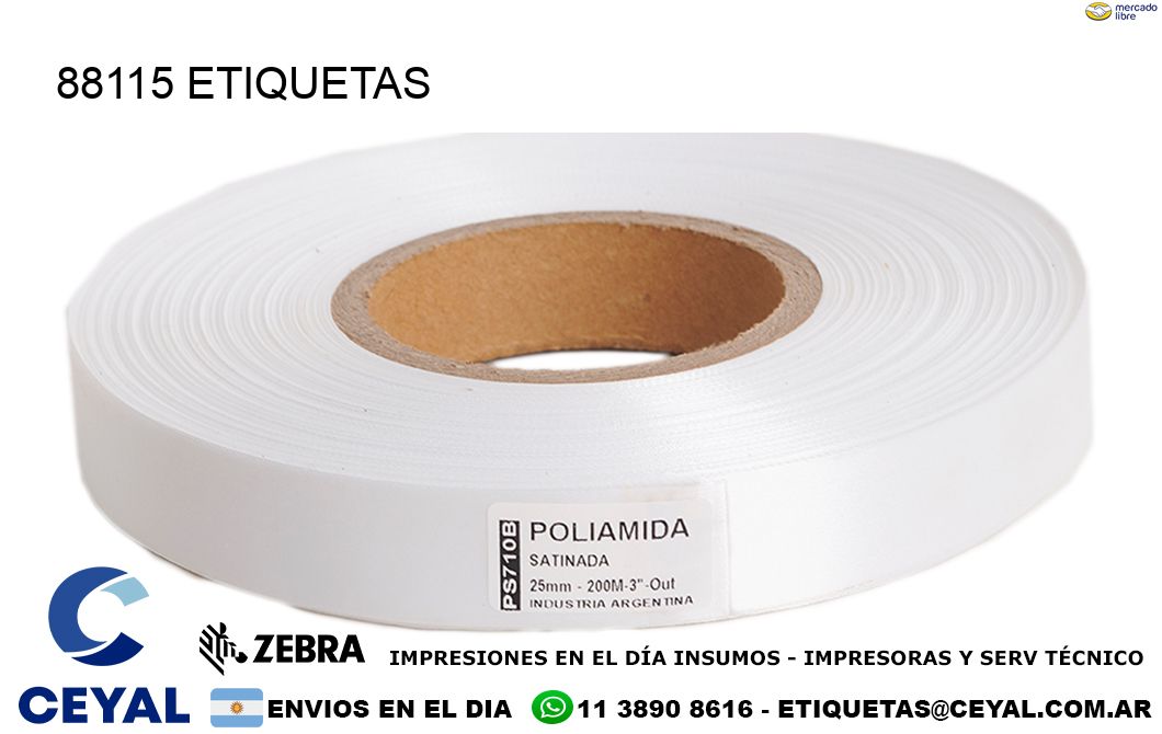 88115 ETIQUETAS