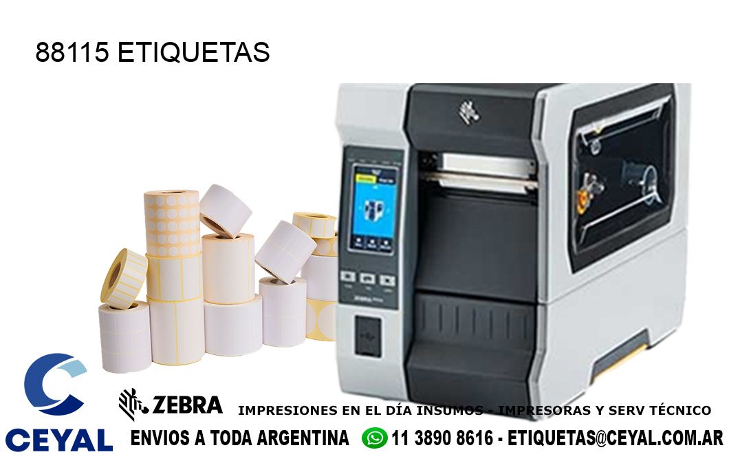 88115 ETIQUETAS