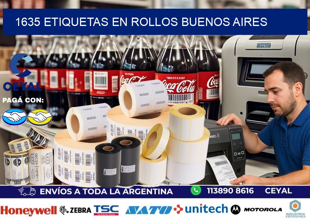 1635 ETIQUETAS EN ROLLOS BUENOS AIRES