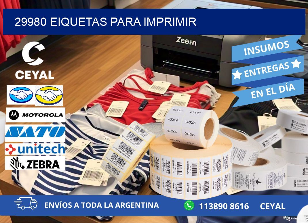 29980 EIQUETAS PARA IMPRIMIR