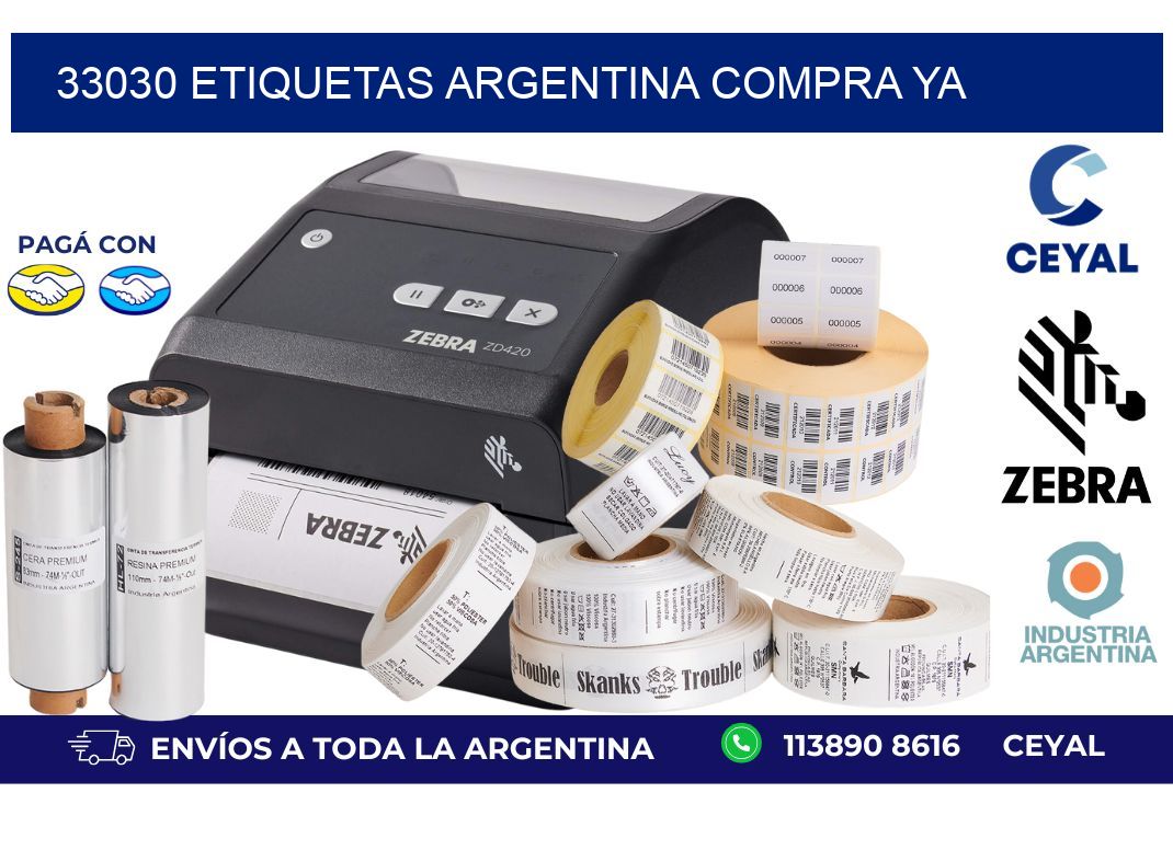 33030 etiquetas argentina COMPRA YA