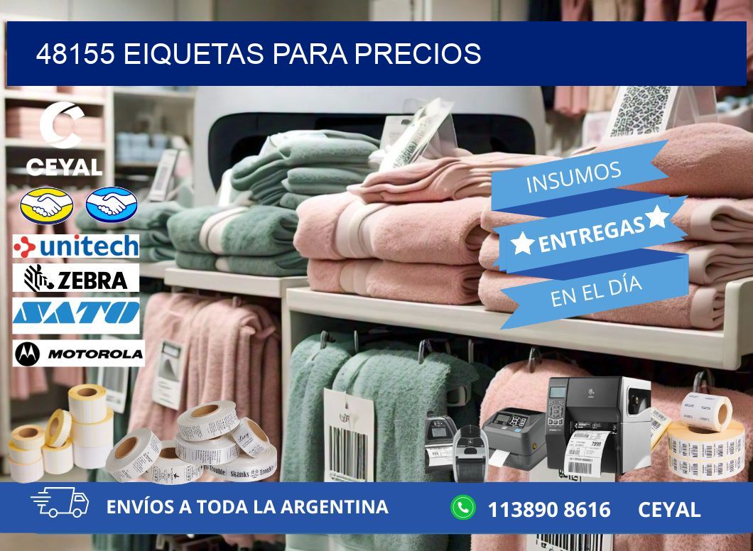 48155 EIQUETAS PARA PRECIOS