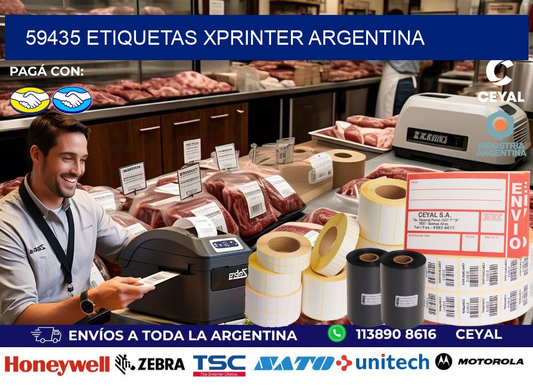 59435 etiquetas xprinter argentina