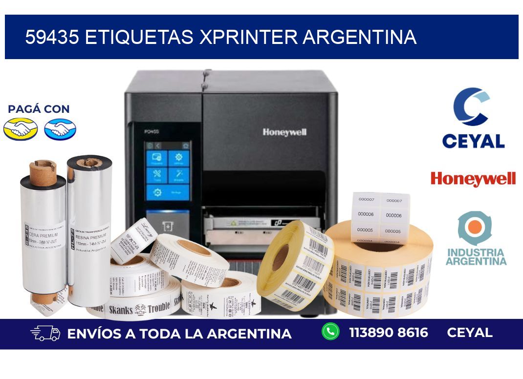 59435 etiquetas xprinter argentina