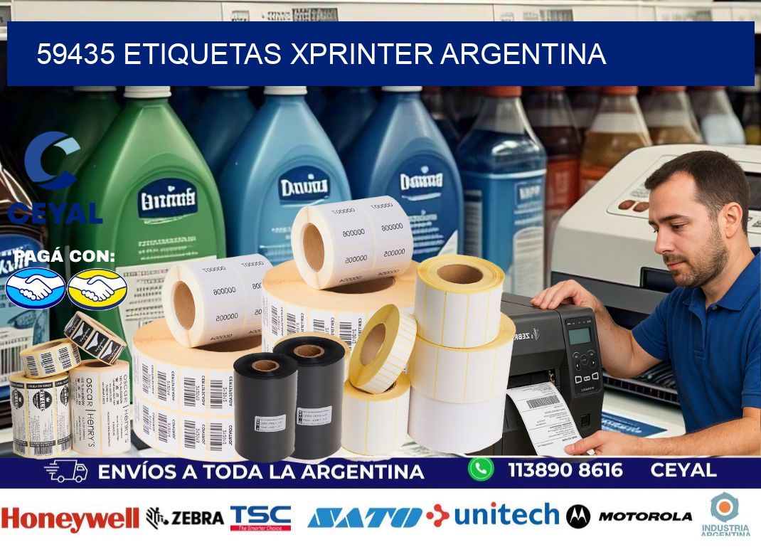 59435 etiquetas xprinter argentina