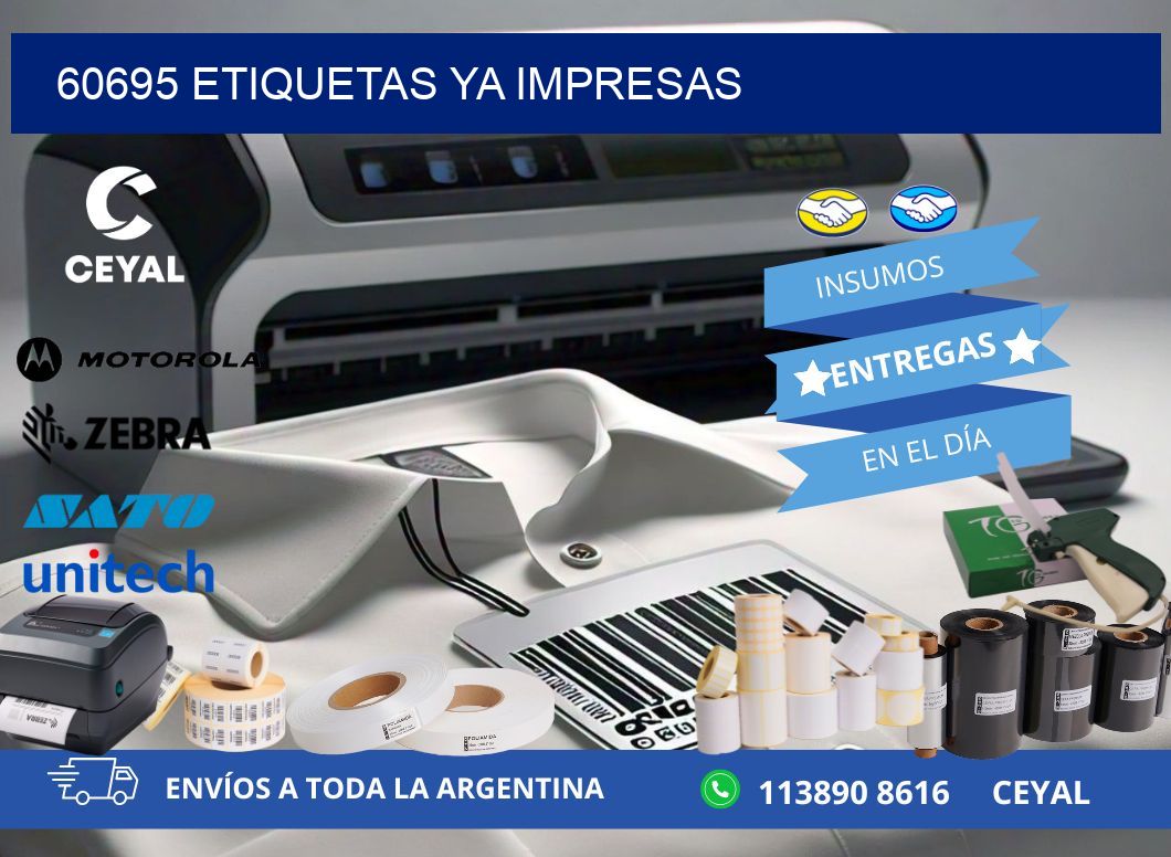60695 ETIQUETAS YA IMPRESAS