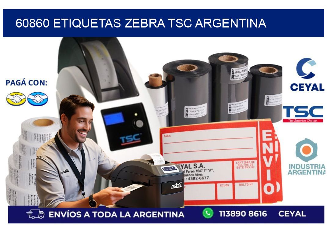 60860 etiquetas zebra tsc argentina