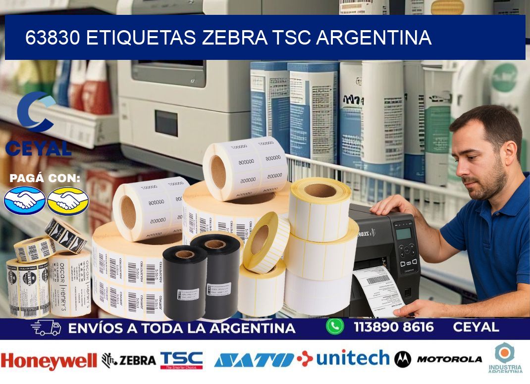 63830 etiquetas zebra tsc argentina