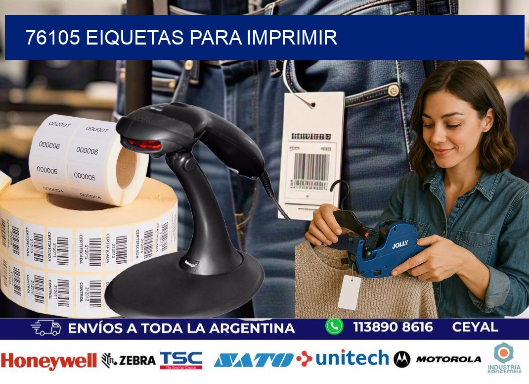 76105 EIQUETAS PARA IMPRIMIR