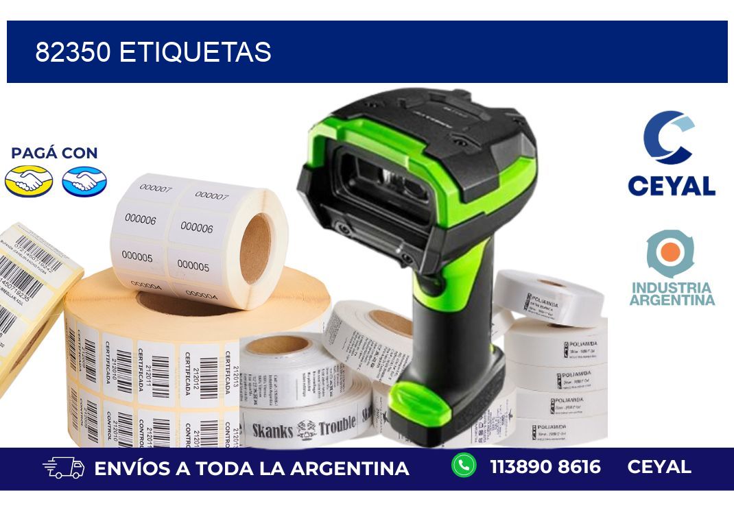 82350 ETIQUETAS