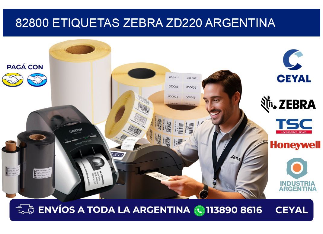82800 etiquetas zebra zd220 argentina