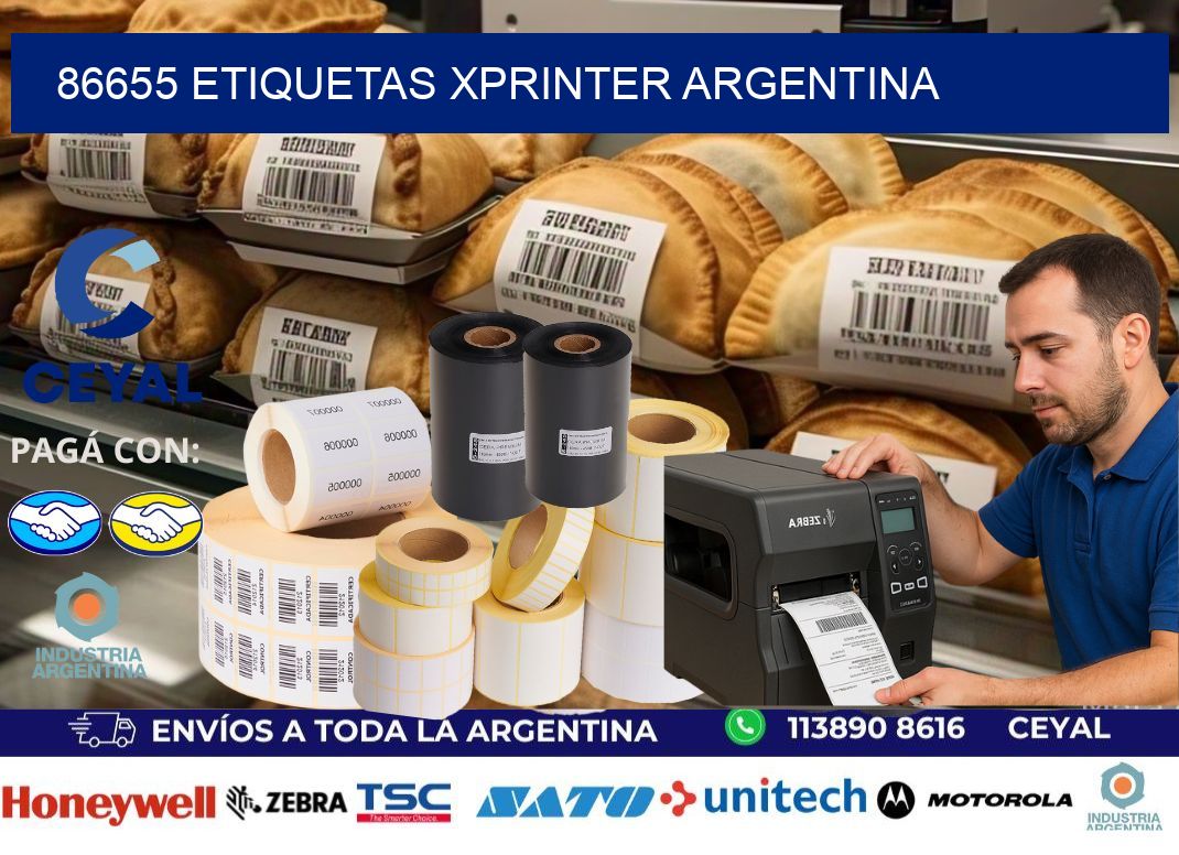 86655 etiquetas xprinter argentina