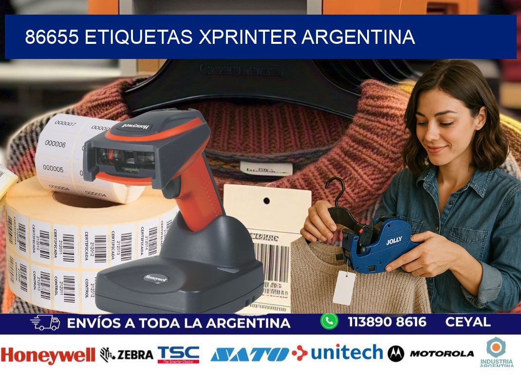 86655 etiquetas xprinter argentina