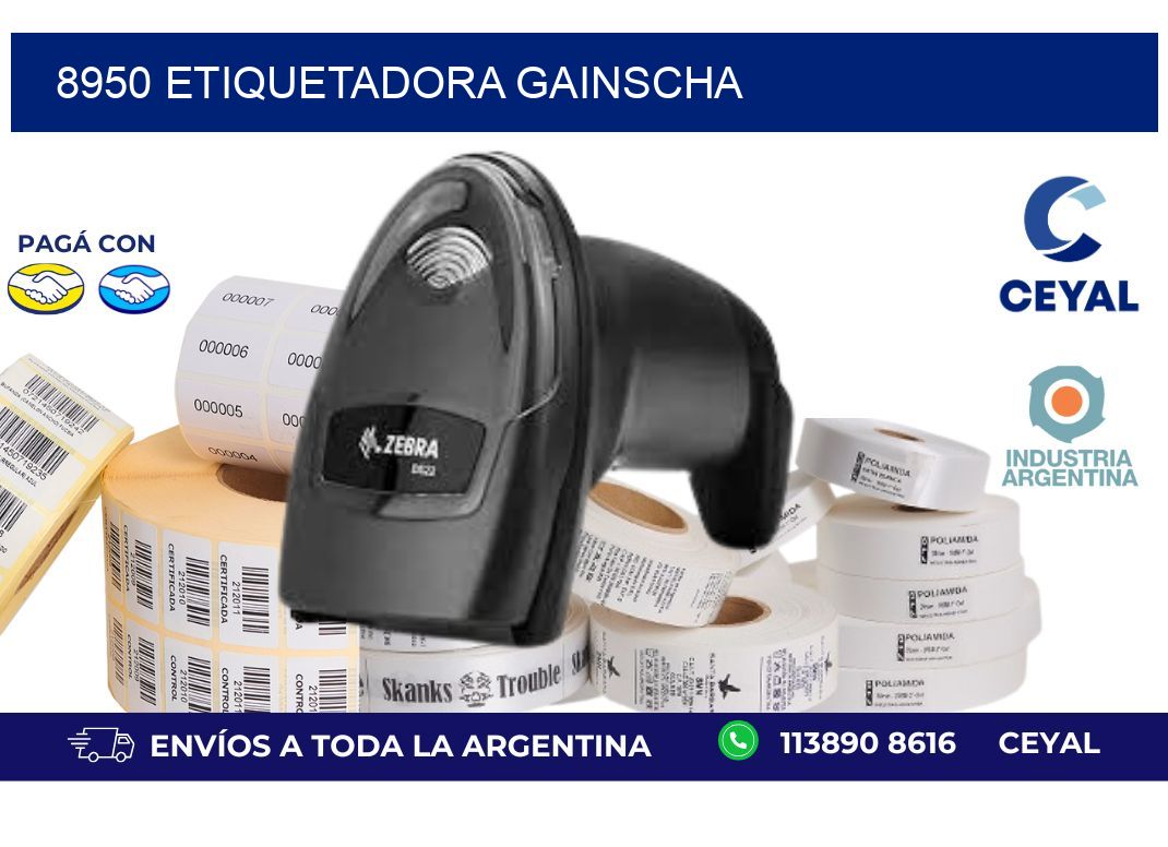 8950 ETIQUETADORA GAINSCHA