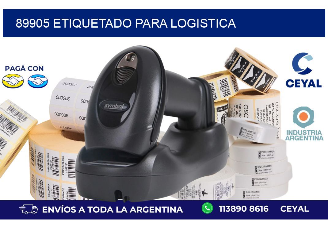 89905 ETIQUETADO PARA LOGISTICA