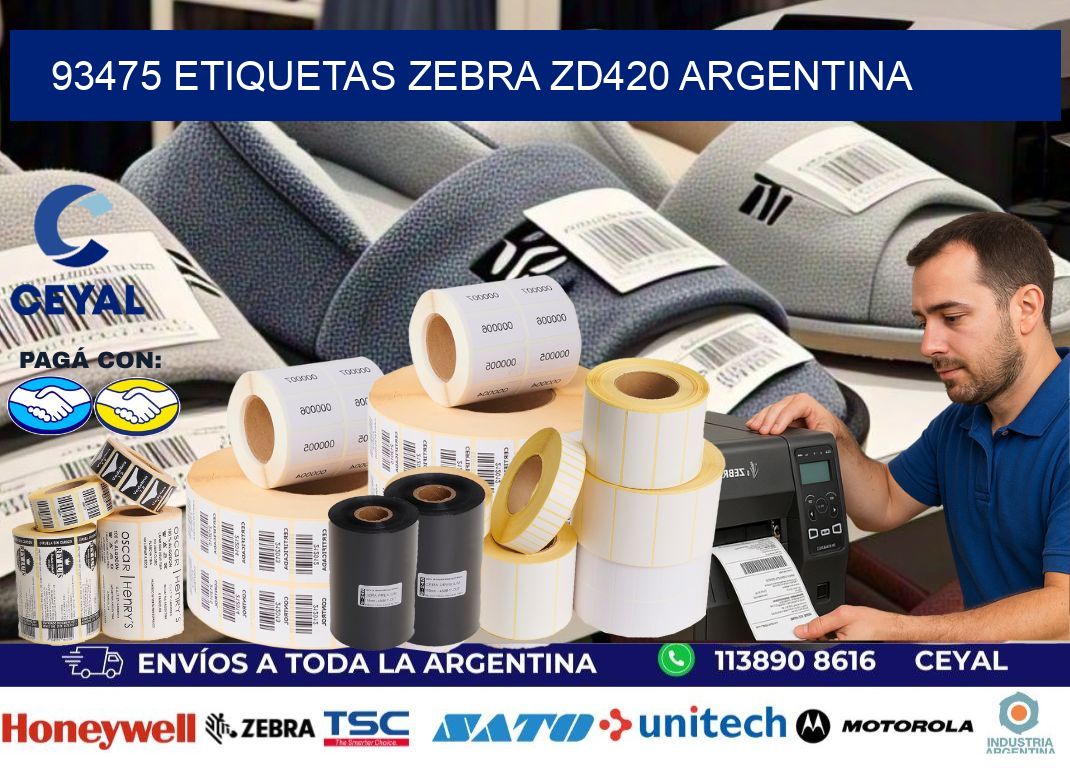 93475 etiquetas zebra zd420 argentina