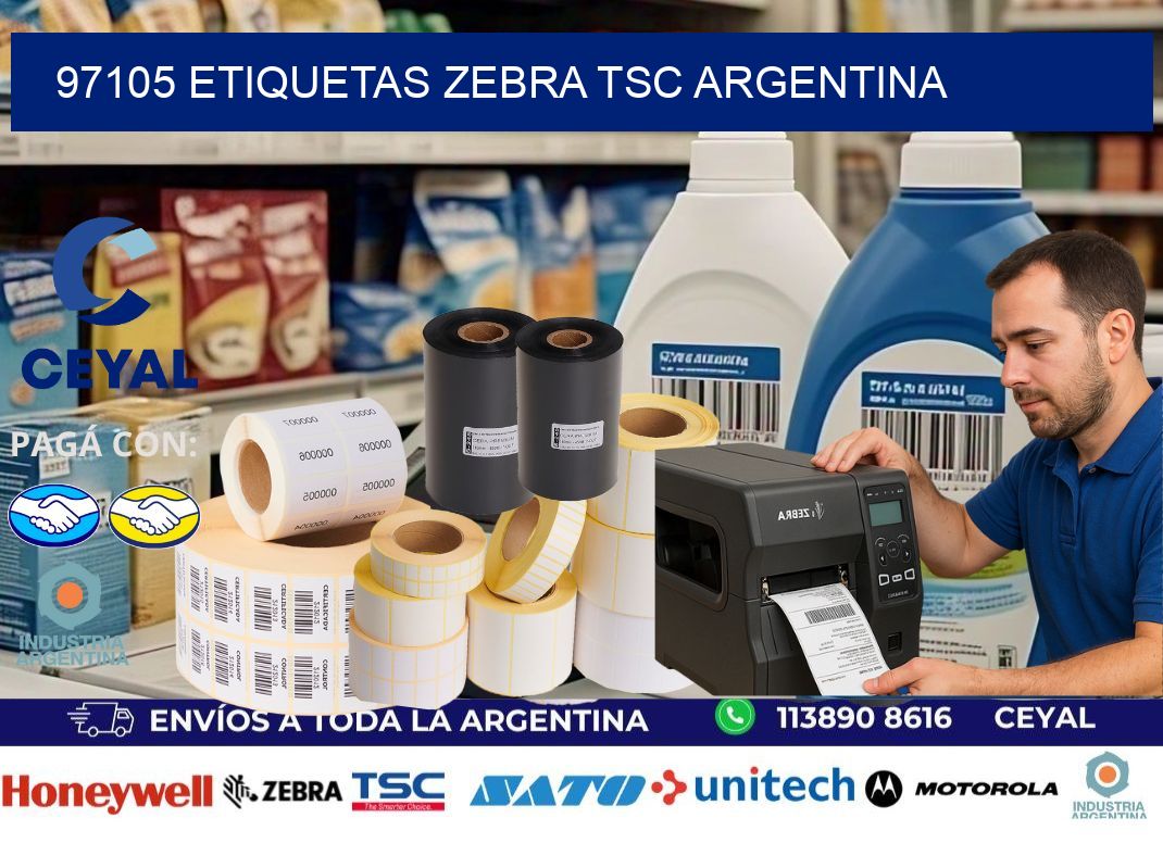 97105 etiquetas zebra tsc argentina