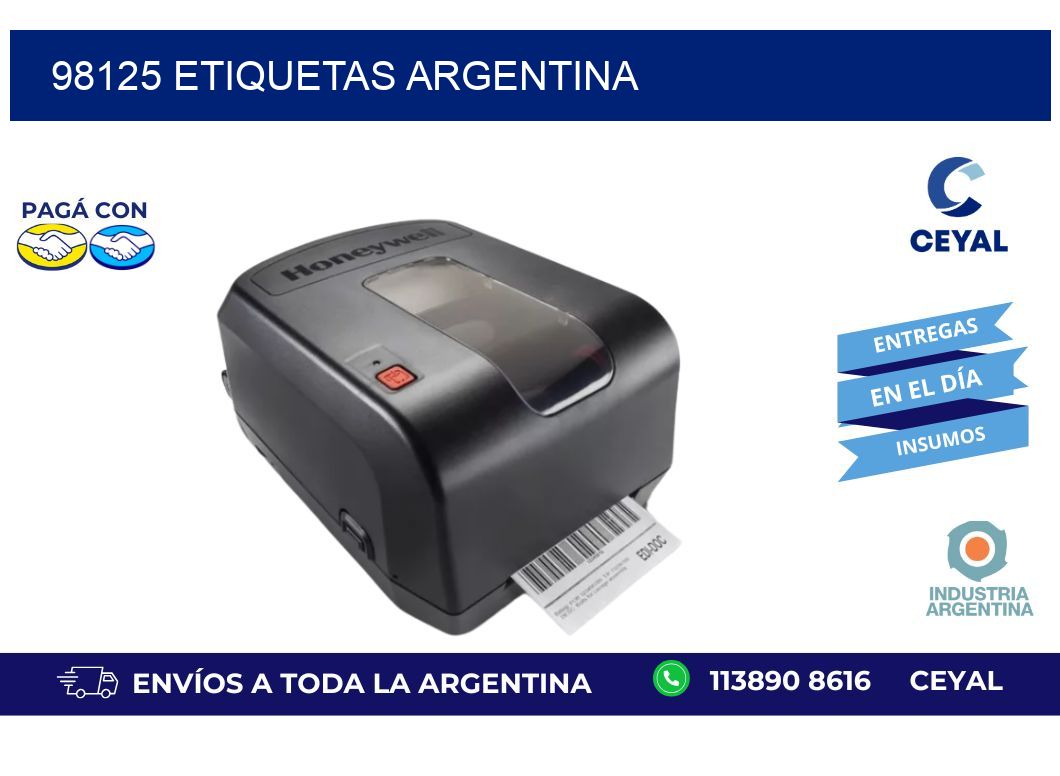 98125 etiquetas argentina